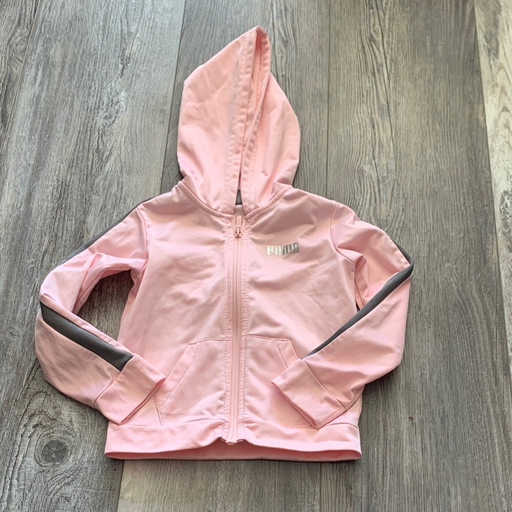 Puma Pink Hoodie for Kids‎